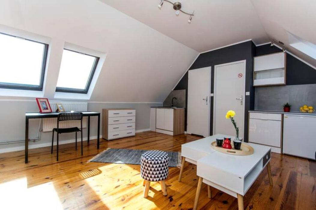 Citystay Brzezno Studio 3 Min Do Plazy Gdansk Phòng bức ảnh